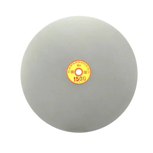 Vista 15 de uxcell Disco de lijado de pulido plano recubierto de diamante de grano 60 de 9.843 in de 10 pulgadas