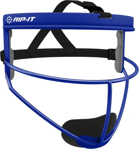 Vista 12 de RIP-IT Máscara facial de sóftbol de defensa original Máscara protectora ligera de campo de sóftbol