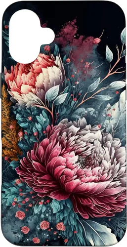 Vista 23 de Winter Floral Flower Design Case for iPhone 17