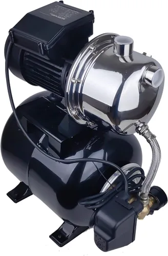Vista 5 de Bomba de pozo poco profundo de 1.6 HP con tanque de presión, 898 GPH, 115 V, bomba de chorro de agua automática de acero inoxidable, bomba