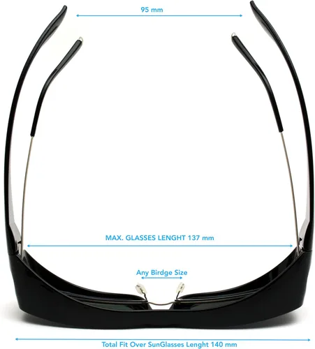 Vista 5 de WearMe Pro - Ajuste polarizado sobre lentes graduados para lentes graduados