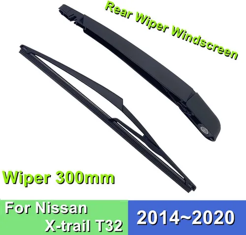 Vista 2 de BORATO 12"/300mm Car Windshield Windscreen Rear Wiper Blade，For Nissan X-trail T32 2014 2015 2016 2017 2018 2019 2020