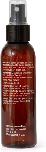 Vista 8 de Plant Therapy Árbol de té (Melaleuca) Hydrosol 4 oz subproducto de aceites esenciales