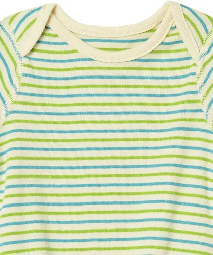 Vista 6 de Moon and Back by Hanna Andersson Unisex Babies Organic Cotton Short-Sleeve Bodysuit Pack of 3
