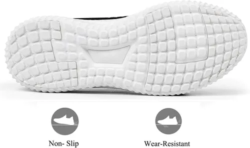 Vista 4 de Akk Walking Shoes for Women - Slip on Memory Foam Lightweight Sneakers