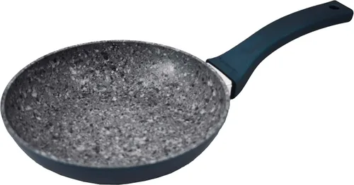 Vista 2 de Uniware Sartén antiadherente de aluminio con parte inferior de inducción, revestimiento de granito de 3 capas, 3 variantes de tamaño (7.9 pulgadas)