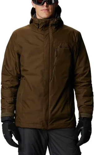 Vista 9 de Columbia - Chaqueta Whirlibird IV Interchange para hombre, impermeable y transpirable Estampado De Camuflaje Mod Verde Piedra