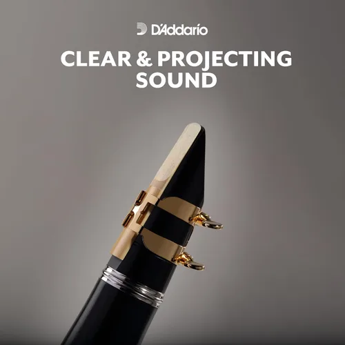 Vista 4 de D’Addario Woodwinds - Lengüetas para clarinete Rico Bb - RCA0315 - Fuerza 1.5, paquete de 3