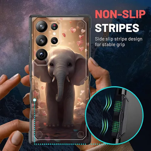 Vista 259 de Funda para Galaxy A14 5G, [Doble Capa][Protección contra Caídas de Grado Militar de 10 Pies] [Antideslizante] Funda Resistente a Prueba de Golpes