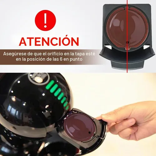 Vista 4 de KEEPOW Cápsulas de café reutilizables compatibles con la máquina Nescafe