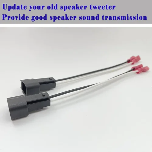 Vista 4 de Paquete de 2 adaptadores de arnés de altavoz 72-5600 de repuesto para Ford F150 F250 Escape Mustang Lincoln Mazda adaptador de arnés de cableado