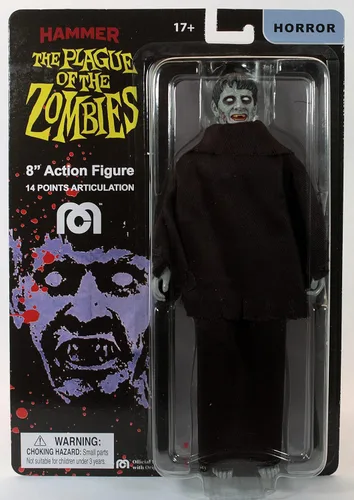 Vista 2 de Hammer Zombie - Figura de acción de 8 pulgadas
