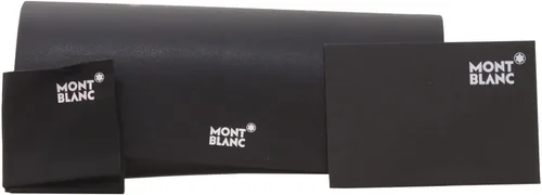 Vista 5 de MONTBLANC Gafas de sol MB 0152 O- 007 AzulTransparente, Azul Transparente Azul