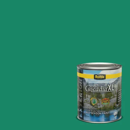 Vista 7 de Rodda Paint CASCADIA XL - Pintura satinada e imprimación para exteriores en uno, cuarto de galón, Aimee