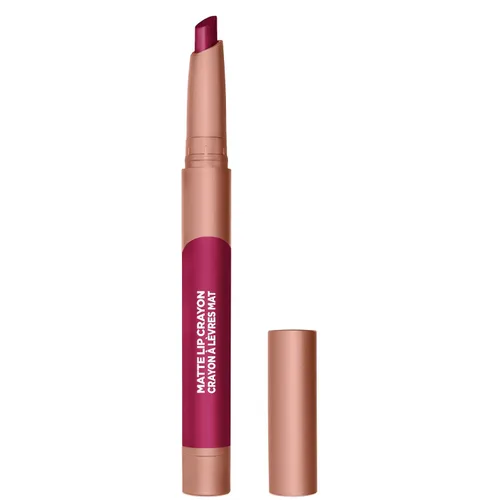 Vista 10 de L'Oréal Paris Infallible Matte Lip Crayon Brulee Everyday (el embalaje puede variar)