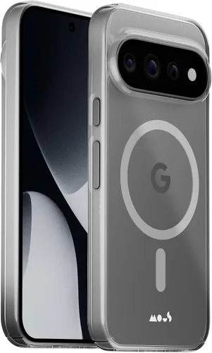 Vista 7 de Mous Funda para Google Pixel 8, compatible con MagSafe, Clarity 2.0, funda protectora para Pixel 8, resistente a los arañazos, diseño transparente