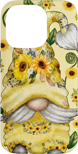 Vista 17 de Unique Sunflower Gnome for Spring and Summer Cute Pattern Case for iPhone 17