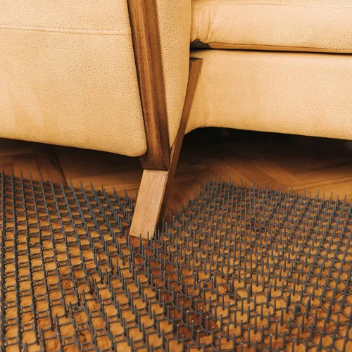 Vista 8 de Paquete de 10 alfombrillas extra grandes para gatos – Tapete de 16.5 x 13.4 pulgadas con picos de 1 pulgada es perfecto para mantener a los gatos