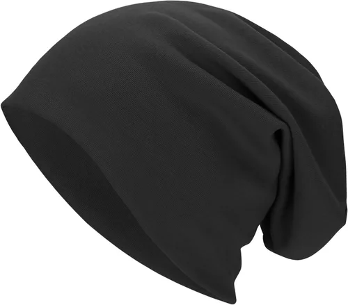 Vista 13 de Century Star Gorro Beanie de Algodón Holgado Elástico Hip-Hop Cálido Gorros de Calavera Unisex Amplio Ligero para Mujeres rojo (01 Red)