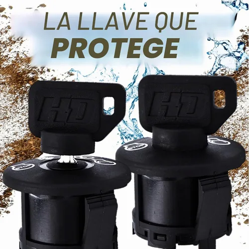 Vista 3 de Interruptor de encendido con protección de llave de paraguas para la serie