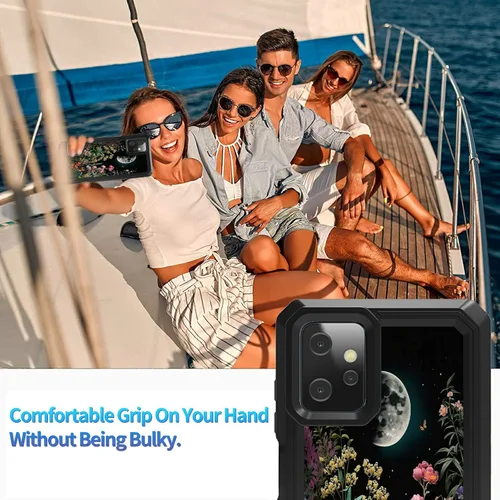 Vista 7 de Funda protectora resistente de doble capa para Motorola Moto G Power 2023 5G, funda protectora resistente de doble capa, funda de absorción