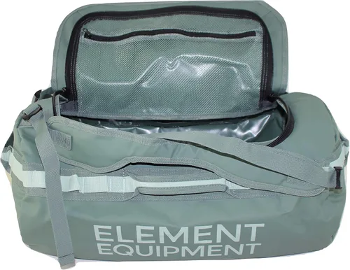 Vista 29 de Element Equipment Trailhead Bolsa de lona con correas de hombro de tela impermeable, Color verde azulado., Large 85 Liters