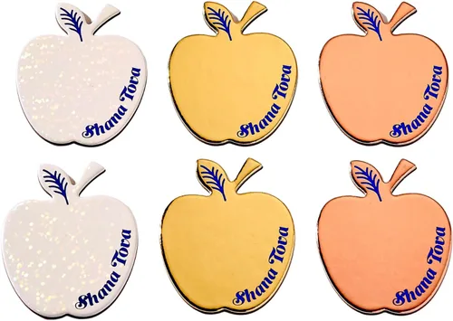 Vista 2 de Rite Lite Shana Tova Table Scatters Rosh Hashanah Decoraciones estilo confeti rellenos de centro de mesa de Año Nuevo, regalos de fiesta para ella