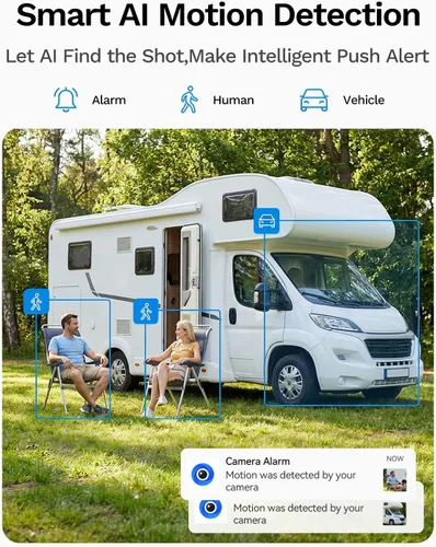 Vista 6 de Cámara de seguridad solar celular dual de la lente 4G LTE al aire libre