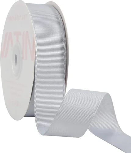Vista 78 de VATIN Cinta de Grogrén Negra, 1-1/2" x 50 Yardas Continuas, Cinta de Grogrén de Poliéster Negra, Usar para Lazos de Bricolaje, Accesorios