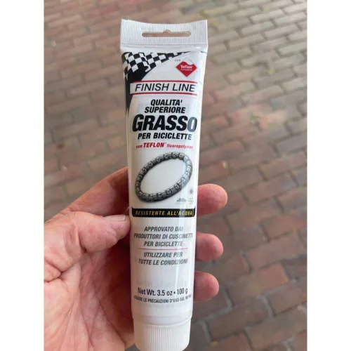 Vista 2 de Finish Line Premium - Grasa para bicicleta de alta presión, resistente al agua, 3.5 onzas