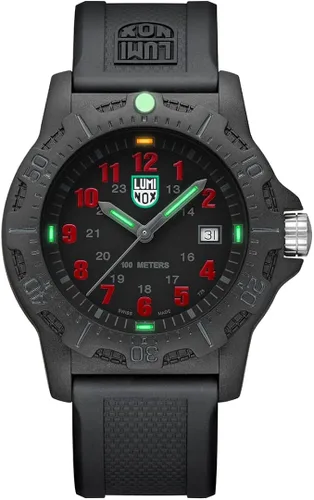 Vista 4 de Luminox G Manta Ray Mens Watch 45 mm - Military Watch Date Function 100m Water Resistant - Different Variations