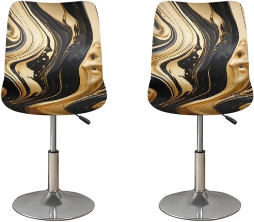 Vista 174 de American Eagle - Juego de 2 fundas para taburetes de bar para sillas de comedor, impermeables, antideslizantes, tamaño universal