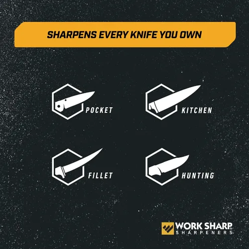 Vista 3 de Work Sharp Precision Adjust Elite - Sistema de afilado de cuchillos ajustable con 7 abrasivos