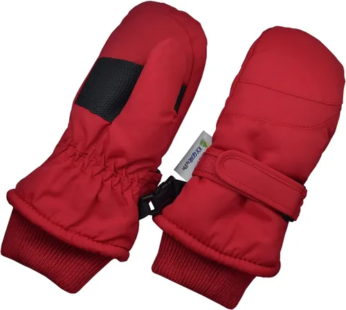Vista 14 de Zelda Matilda - Mitones impermeables de invierno para niños pequeños y bebés, aislación de 3M Thinsulate 100G Negro