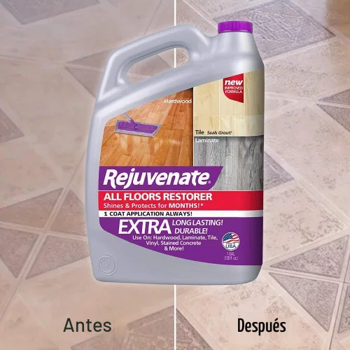 Vista 5 de Rejuvenate Restaurador, limpiador y pulido All Floors (128 oz)