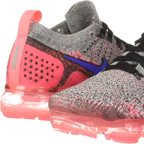 Vista 3 de Nike Air Vapor Max Flyknit 2 Zapatos De Mujer BlancoUltramarinoHot Punch 942843-104