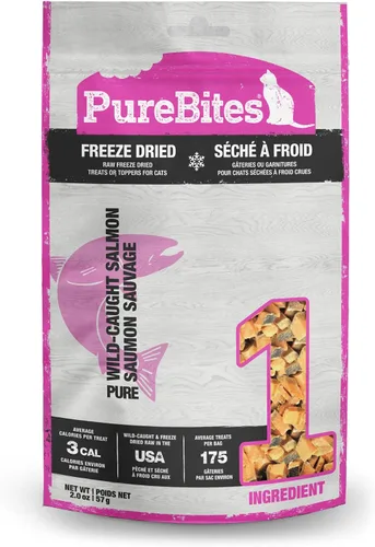Vista 4 de PureBites Camarón 1PBC-8SR14 para gatos, 0.28z/0.28 oz - tamaño de entrada Crema