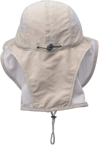 Vista 5 de lenikis Sombreros unisex para actividades al aire libre, protección UV, con solapa para el cuello