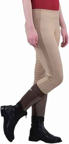Vista 3 de TuffRider Children's Ventilated Schooling Riding Tights