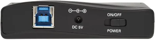 Vista 2 de Tripp Lite Mini Hub USB-A de 4 puertos - USB 3.2 Gen 1, hasta 5 Gigabits por segundo, Plug and Play no necesita software, adaptadores de enchufe