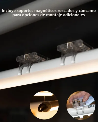 Vista 5 de Aputure amaran PTC - Kit de luces LED para tubo de luz de video (kit de 2 luces amaran PT4c)