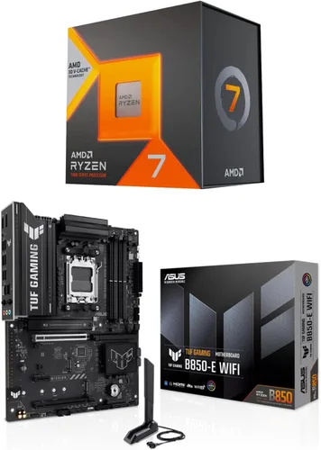 Vista 10 de MICRO CENTER AMD 9900X Processor with ASUS ROG Strix B650A WiFi Motherboard Combo de placa base CPU, Ryzen 9, AM5, DDR5, PCIe 5.0, USB 3.2 Gen2x2