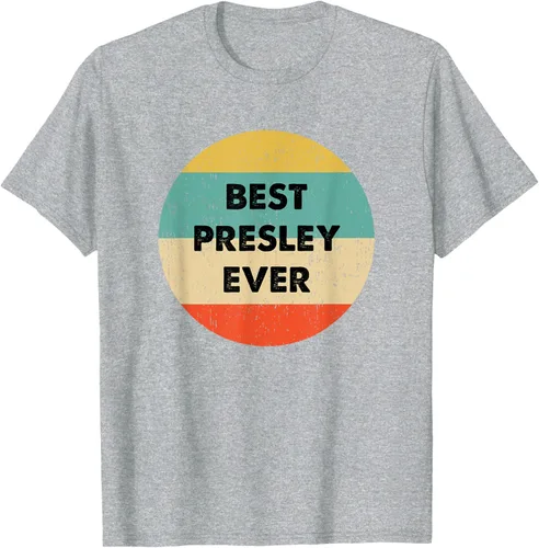Vista 53 de Camiseta Presley Name, Negro, S