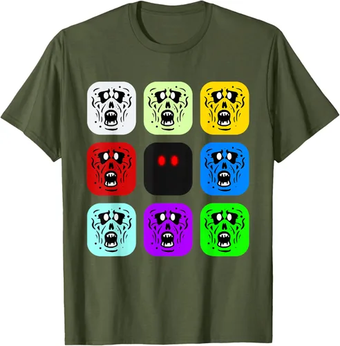 Vista 75 de Camiseta Zombie Rush Zombies Negro