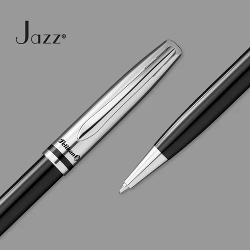 Vista 4 de Pelikan Jazz Classic K35 Ballpoint Pen Black Metal Refillable