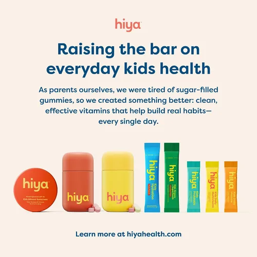 Vista 8 de Hiya Multivitamínico para niños, más de 15 vitaminas y minerales esenciales con frutas y verduras para mayores de 2 años, apoya el crecimiento
