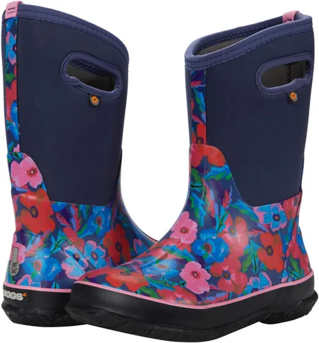Vista 35 de BOGS Botas de nieve unisex de neopreno con aislamiento de goma de alta impermeabilidad para niños Negro