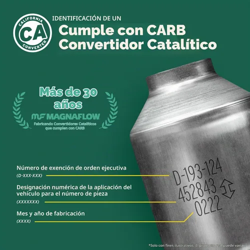 Vista 3 de MagnaFlow 5561668 Convertidor catalítico de ajuste directo (compatible con CARB)