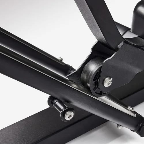 Vista 9 de Sunny Health & Fitness Cardio Climber Stepping Máquina de ejercicio elíptica para el hogar con 8 niveles de resistencia magnética, monitor