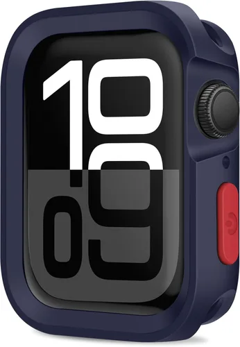 Vista 24 de Amizee Estuche Resistente Compatible con Apple Watch Series 9/8/7 41mm SE 3/2/1 Series 6/5/4 40mm, Funda Protectora de TPU Blanda a Prueba de Golpes